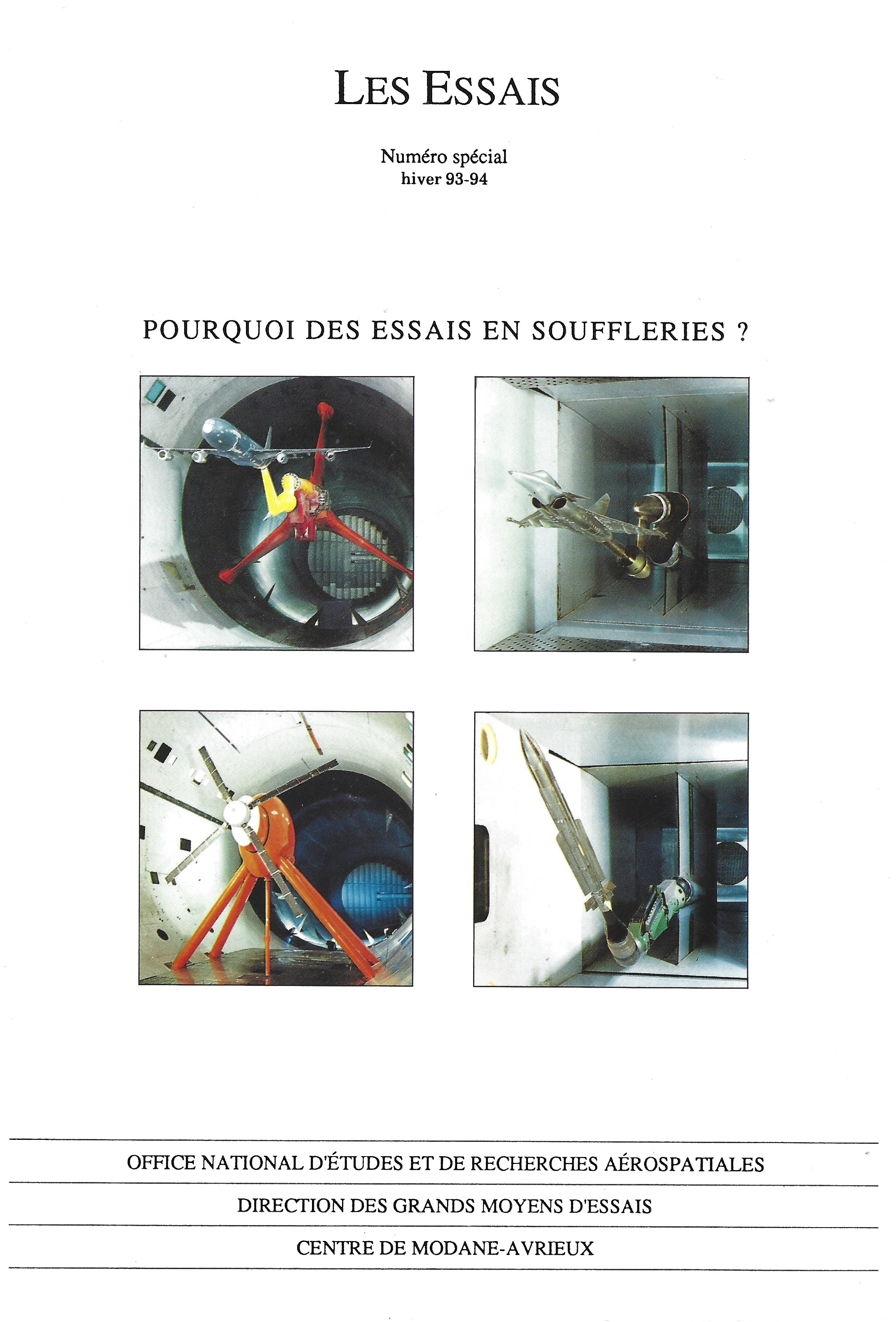 Les Essais Num�ro sp�cial hiver 93-94